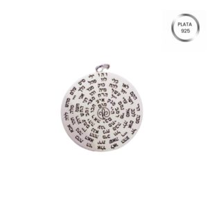 Medalla 72 Nombres de Dios y Flor de Lis